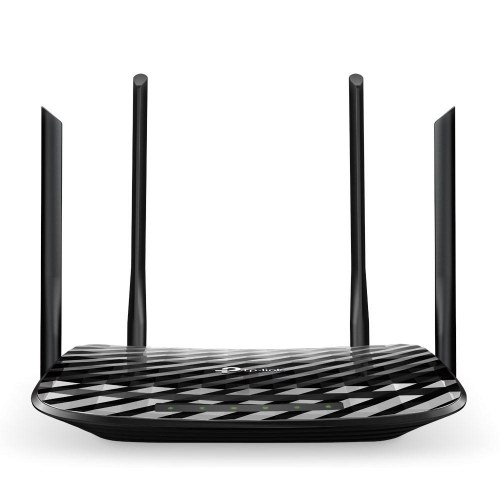 TP-Link AC1200 dual-band gigabit router – sort