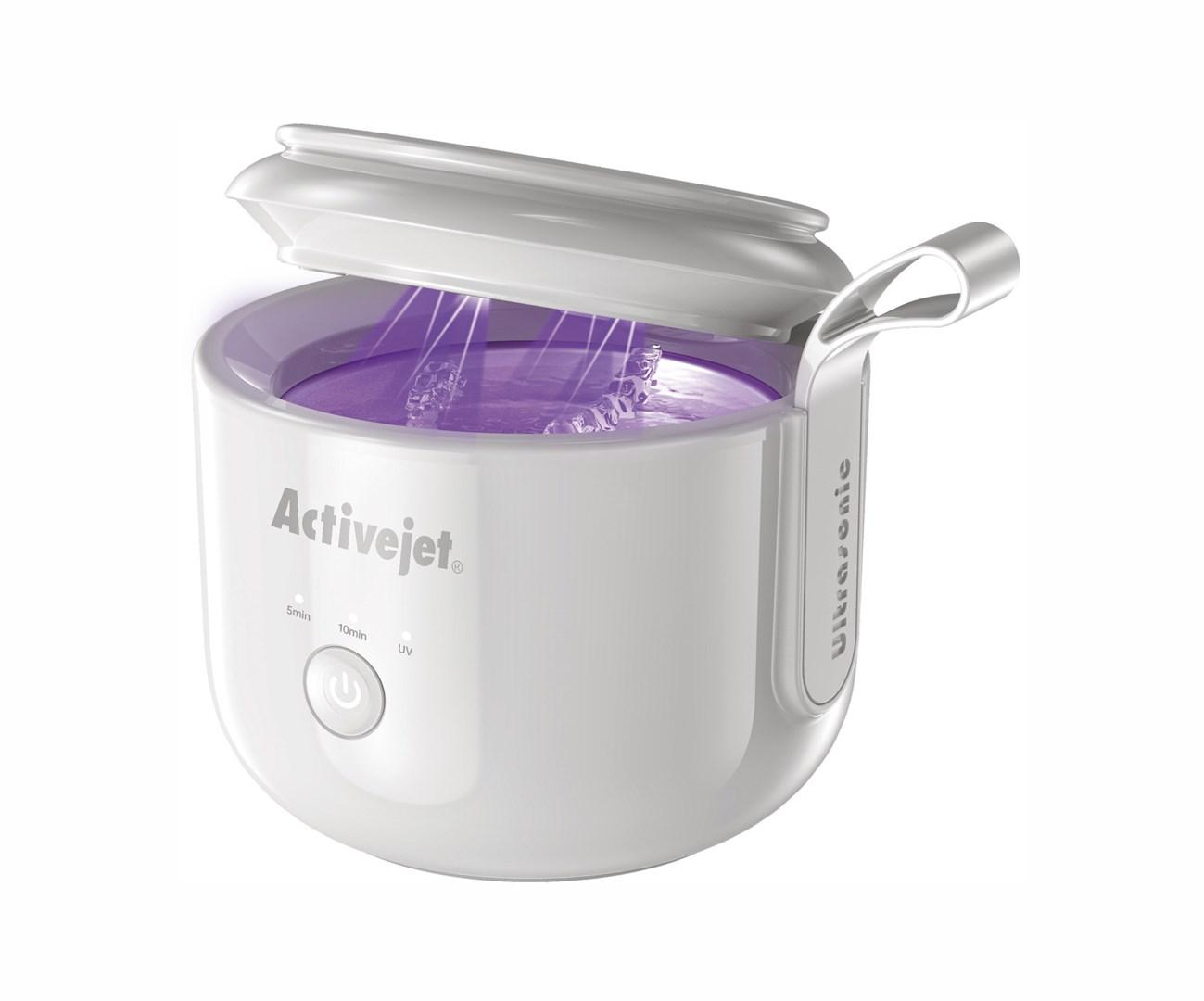 Activejet AUC-198 ultralydsrenser med UV - genopladelig, hvid billede