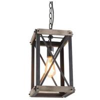 Loftslampe Sort Metal Brun 220 V 50 W (25 x 25 x 43 cm)