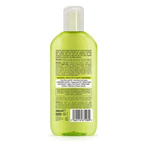 Rensende shampoo Bioactive Organic Dr.Organic Bioactive Organic 265 ml