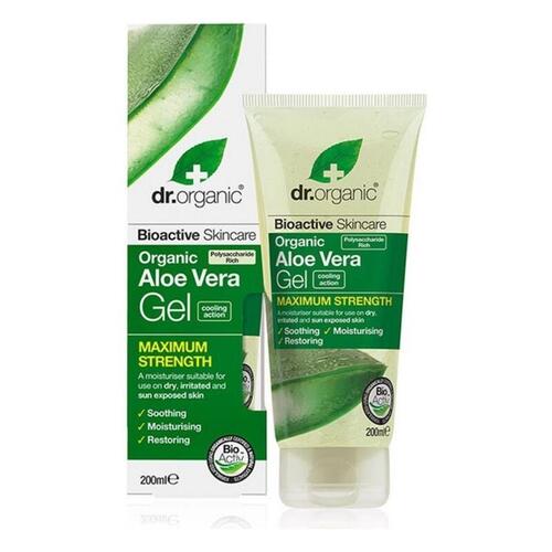 Fugtgivende Badesæbe med Aloe Vera Bioactive Organic Dr.Organic Bioactive Organic 200 ml