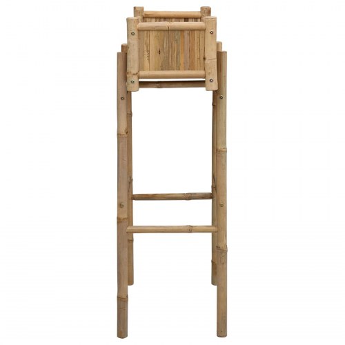 Havekrukke med holder Naturfarvet 50 x 38 x 114 cm Bambus