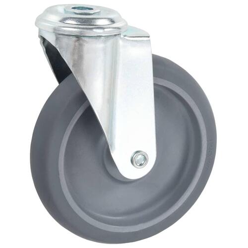 Drejehjul med bolthul 4 stk. 125 mm