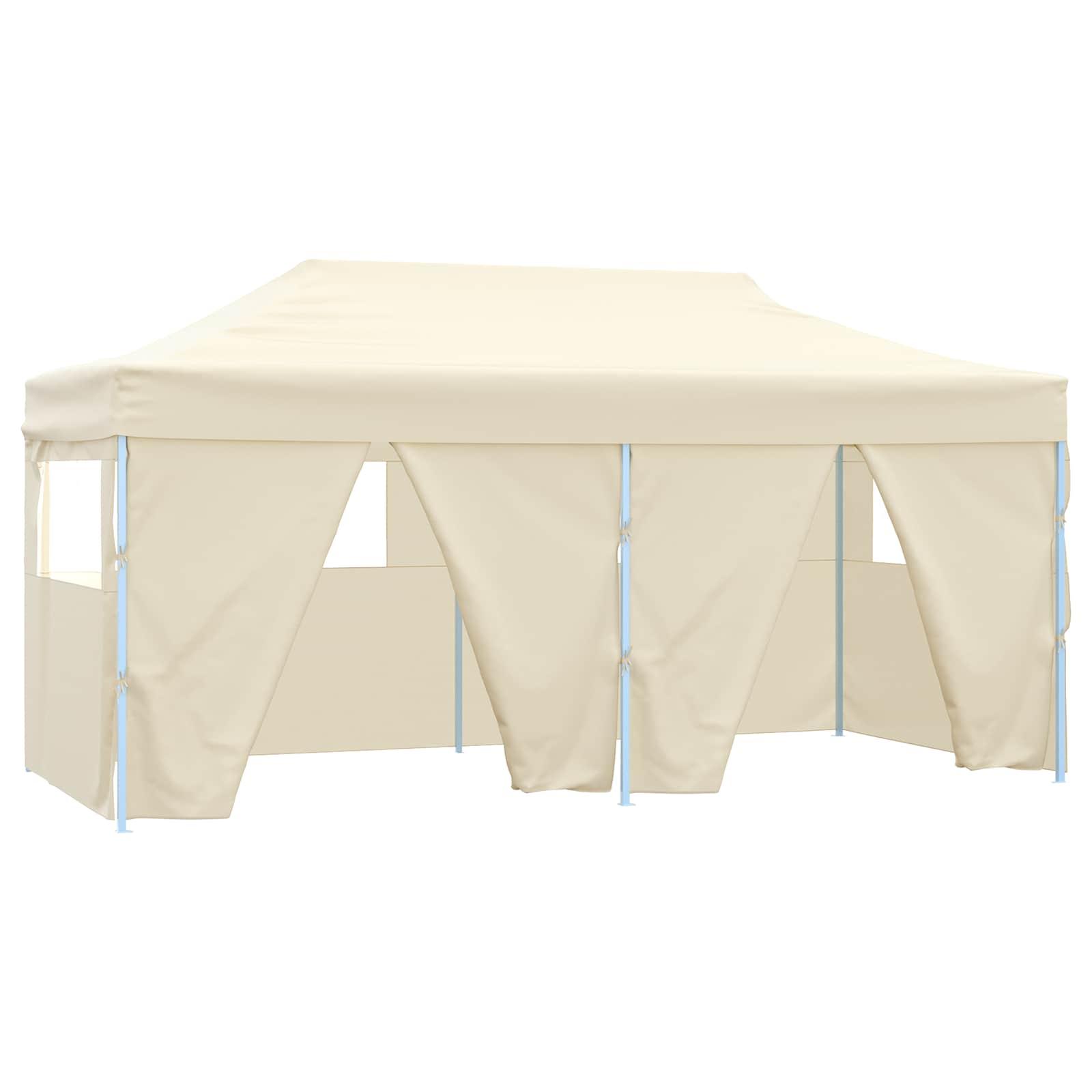Party Tent Creme 291 x 580 x 315 cm Oxford stof billede