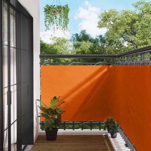 Altanskærm i Oxford-stof 110 x 200 cm - orange