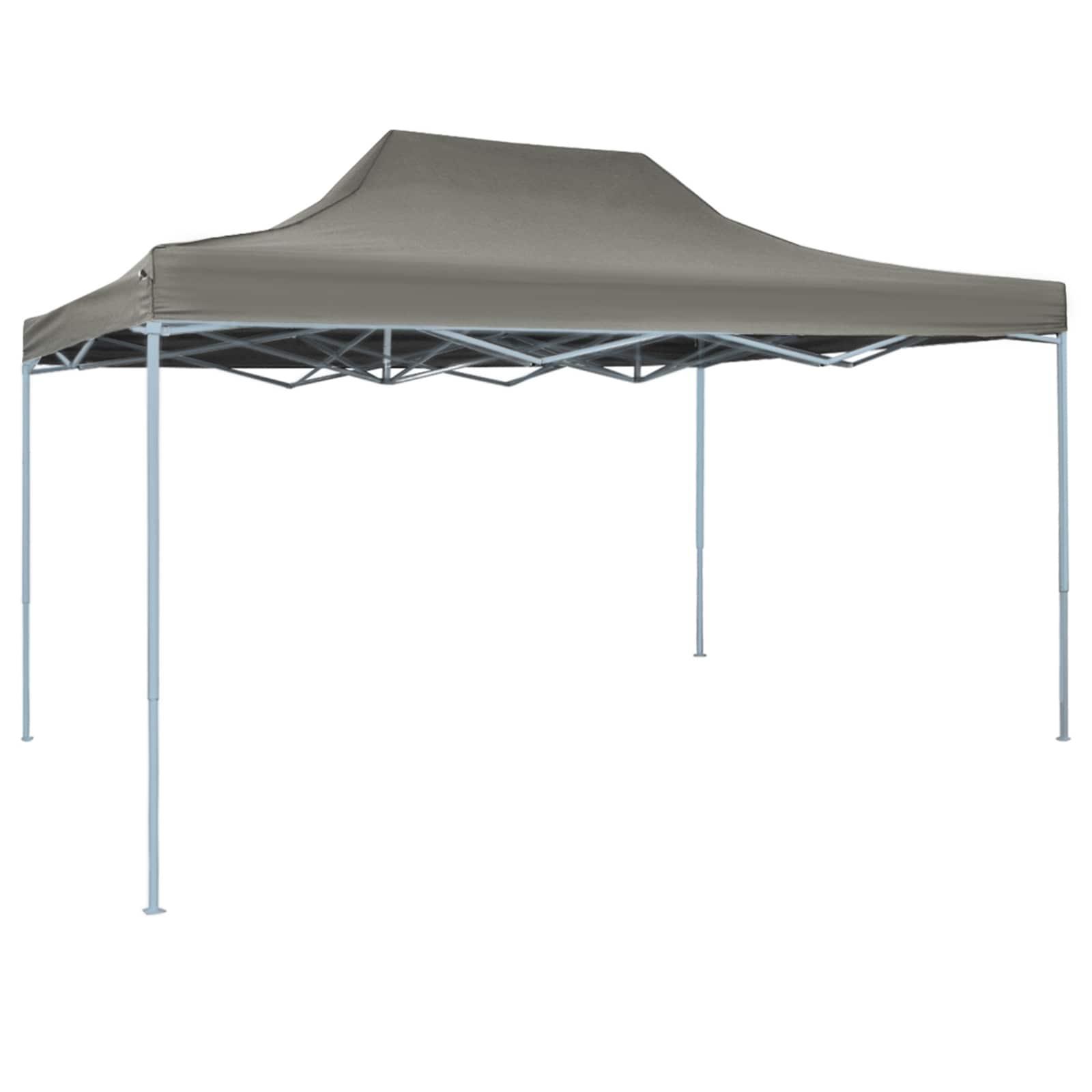 Party Tent Antracit 291 x 431 x 315 cm Oxford stof billede