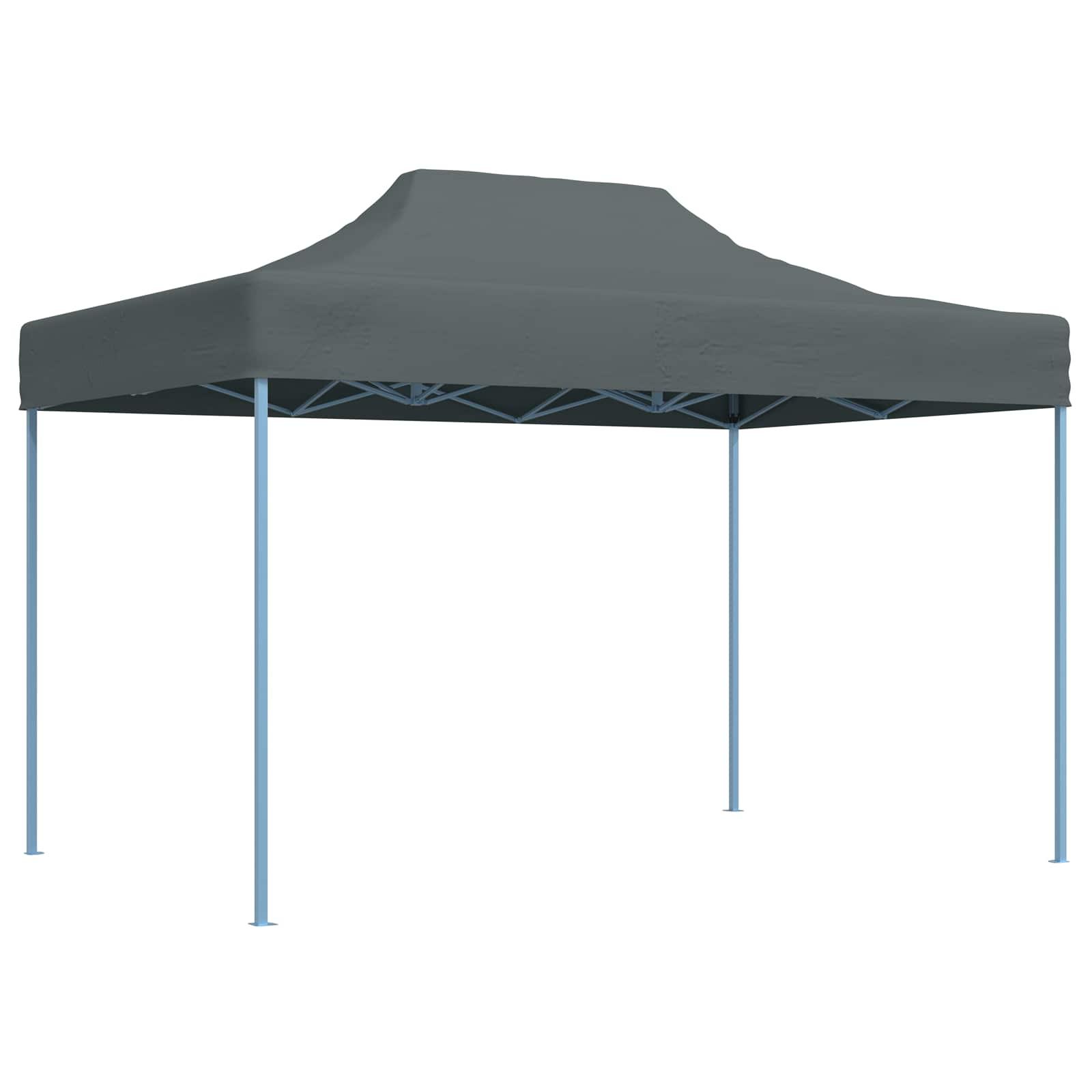 Party Tent Antracit 280 x 410 x 315 cm Oxford stof billede