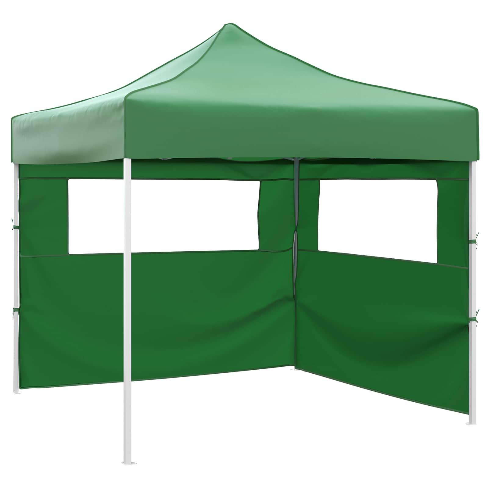 Party Tent Grøn 292 x 292 x 315 cm Oxford stof billede