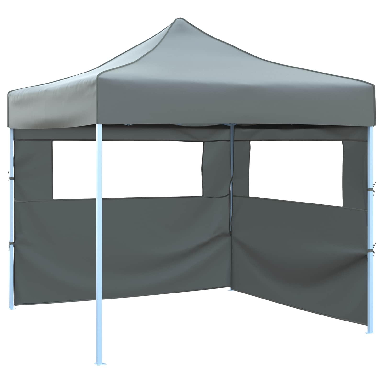 Party Tent Antracit 291 x 291 x 315 cm Oxford stof billede