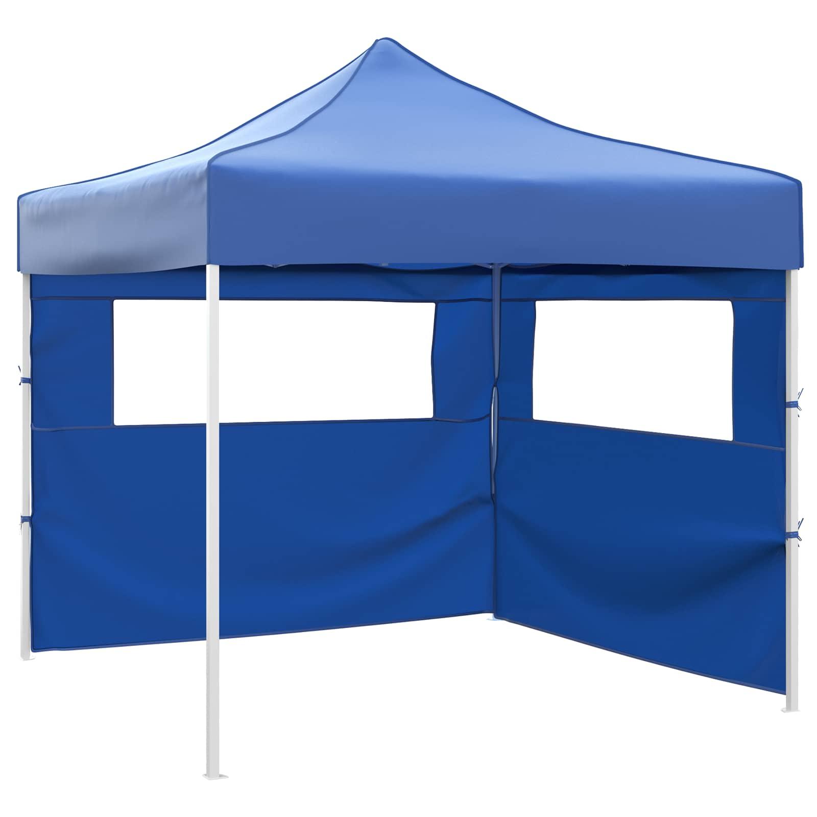 Party Tent Blå 291 x 291 x 315 cm Oxford stof billede
