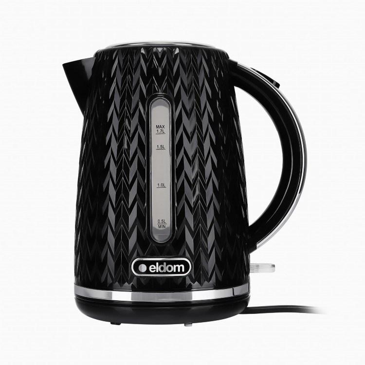 ELDOM NELO elkedel 1,7 l - 2000 W, sort billede
