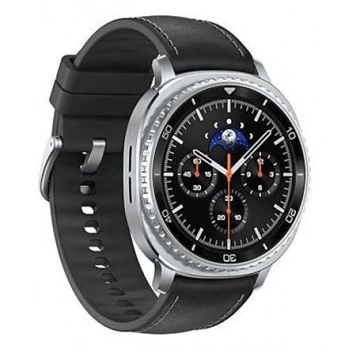 Samsung Galaxy Watch 8 Classic 46 mm – 1,3" Super AMOLED, 4G, sølv/sort
