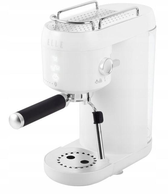 Elle EKCMP801WH espressomaskine - hvid, 1 l, 20 bar billede
