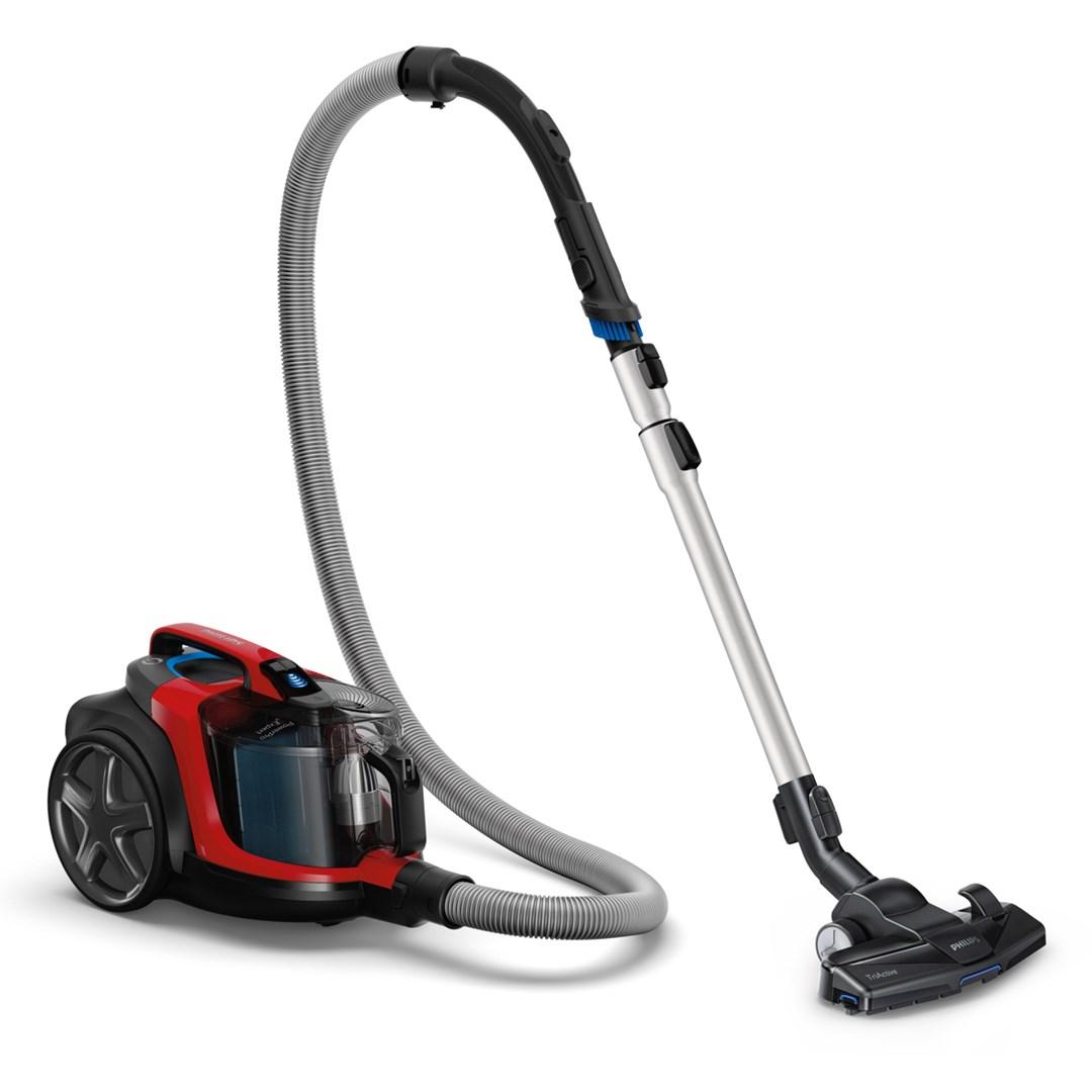 Philips PowerPro Expert FC9729/09 poseløs støvsuger - rød cylinderstøvsuger