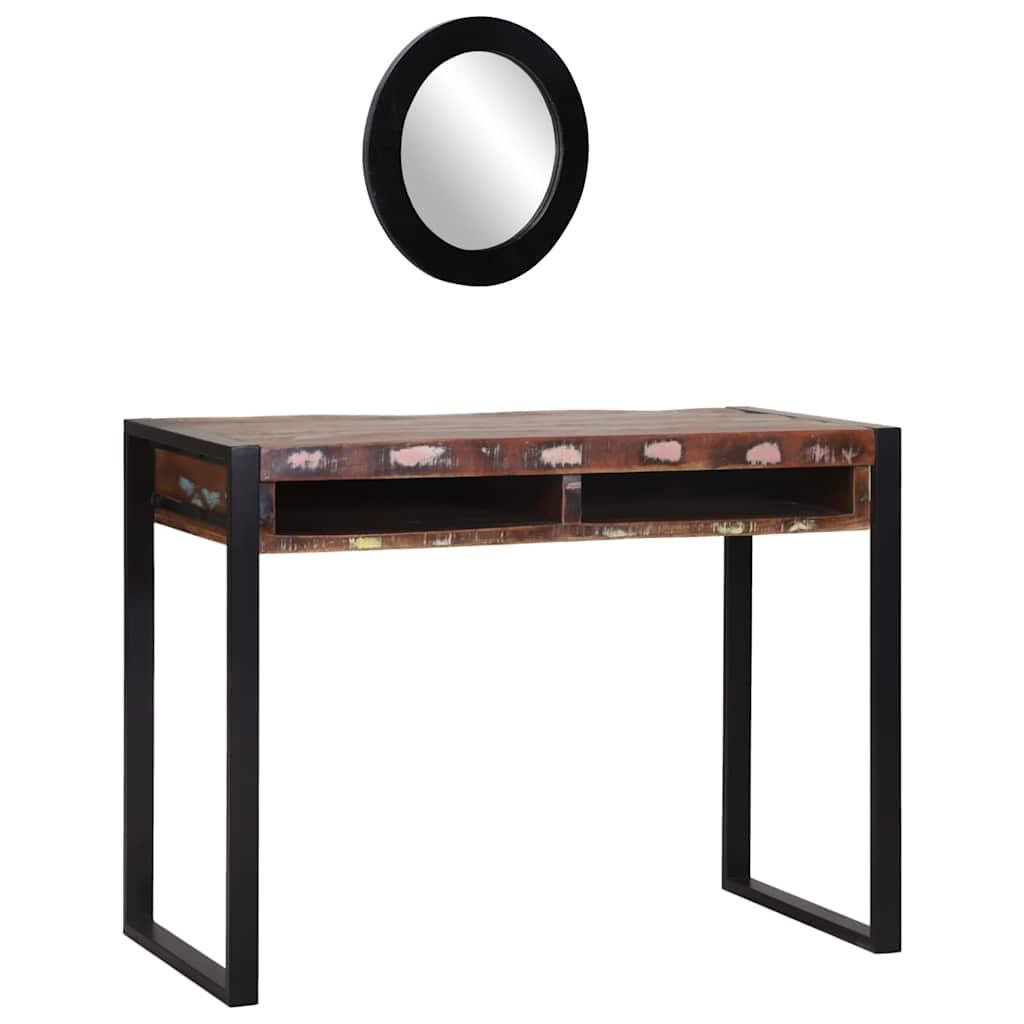 Dressing Table Flerfarvet 100 x 50 x 75 cm Massivt genbrugstræ billede