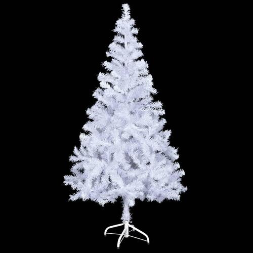 Kunstigt juletræ med lys og kuglesæt 120 cm 230 grene