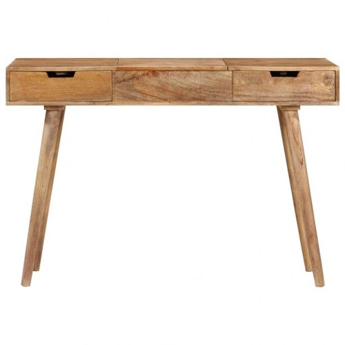 Kosmetikbord i massivt mangotræ 112 x 45 x 76 cm
