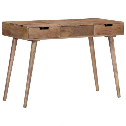 Kosmetikbord i massivt mangotræ 112 x 45 x 76 cm