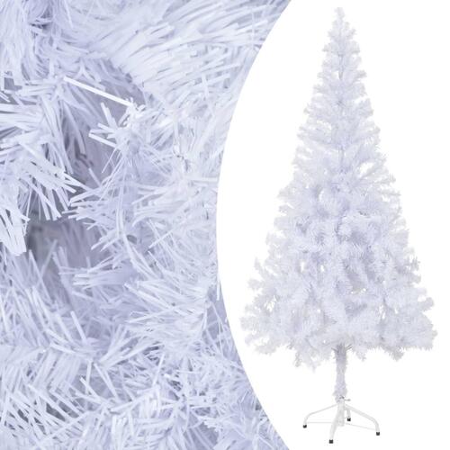 Kunstigt juletræ med lys og kuglesæt 180 cm 620 grene