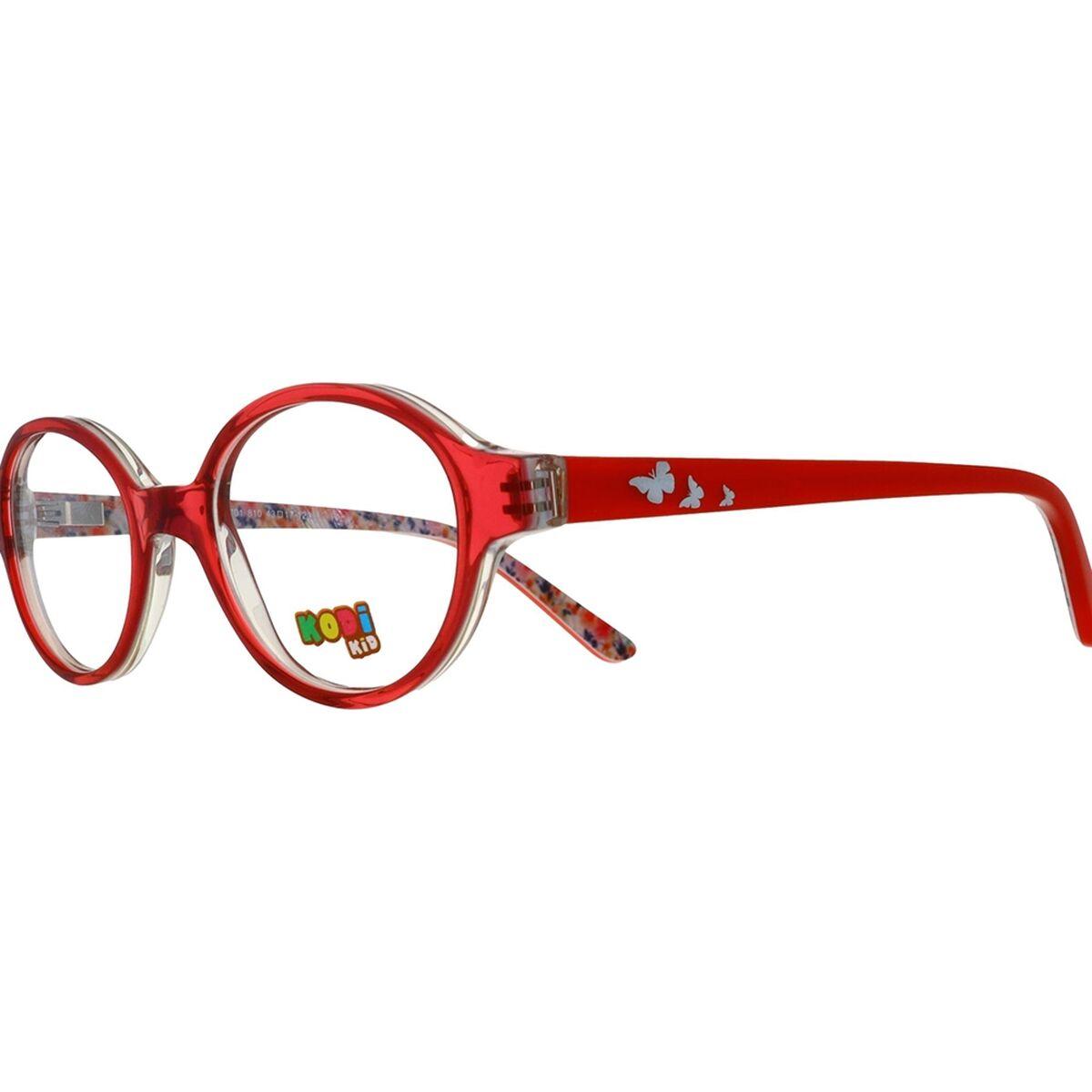 Kodikid KID1701-810-43 børnebrillestel - rød, acetat