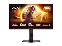 AOC Gaming Q27G4SDR 27" QHD OLED gaming-skærm - 360 Hz