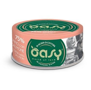 Oasy More Love – Tun med laks vådfoder til kat, 70 g billede