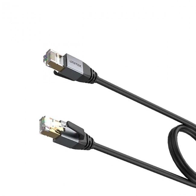 UNITEK Cat8 netværkskabel (S/FTP) RJ45 til RJ45 - 3 m, sort billede