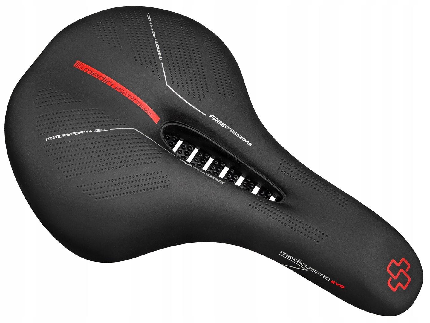 Wittkop Medicus PROevo 1.0 (TRK) cykelsadel - sort billede