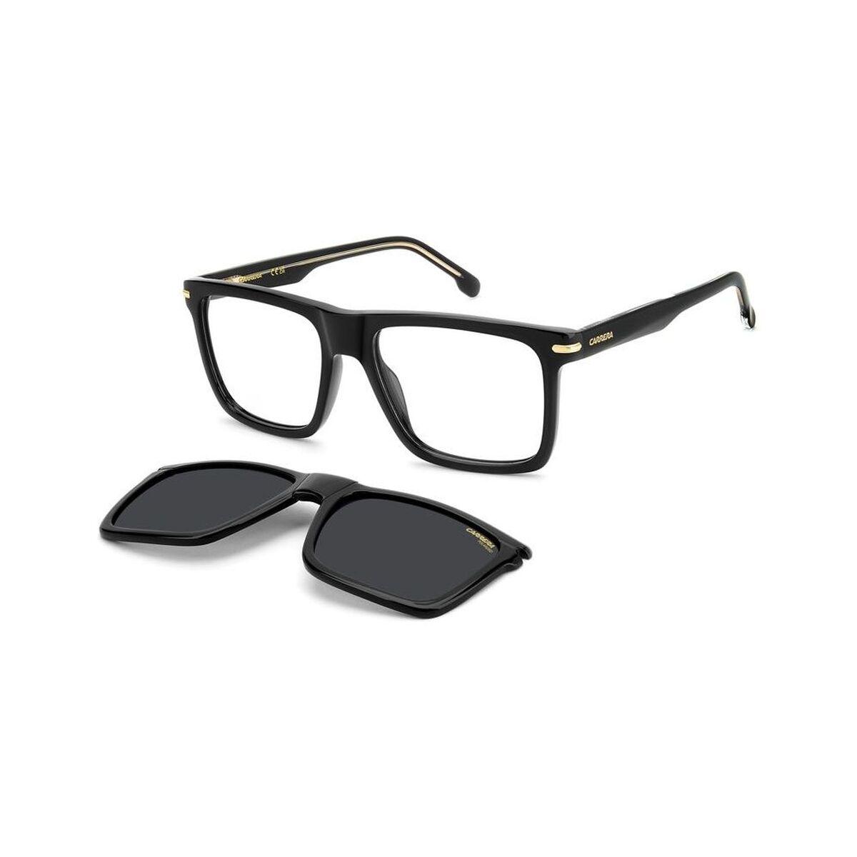 Carrera CA 387_C - brillestel med solclip, sort billede