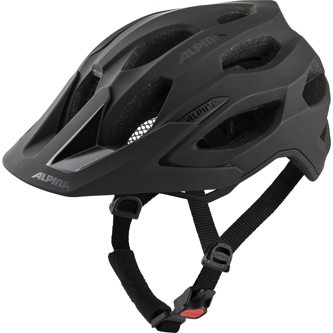 ALPINA Caparax 2.0 cykelhjelm - mat sort, 52-57 cm billede