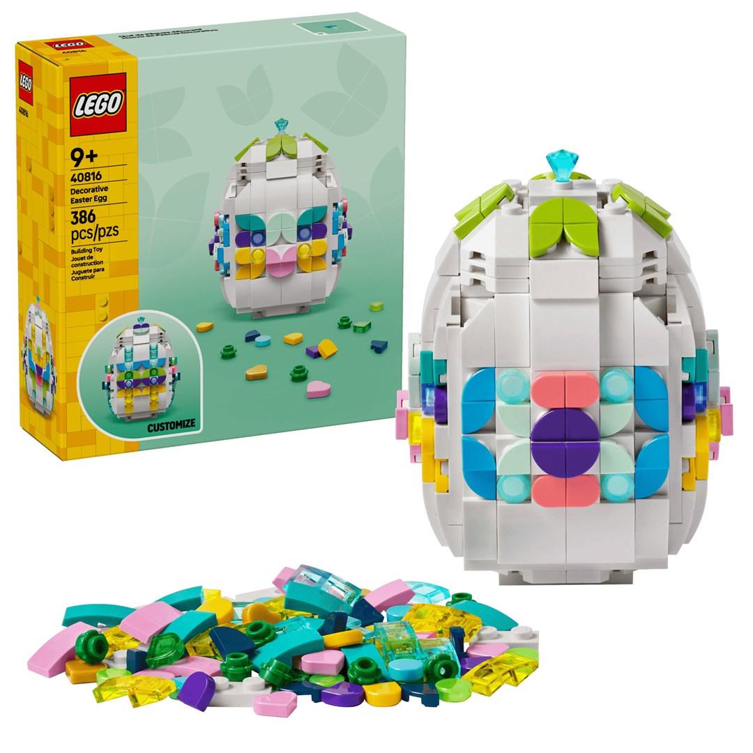 LEGO 40816 Dekorativt Påskeæg - byggesæt til 9+ år