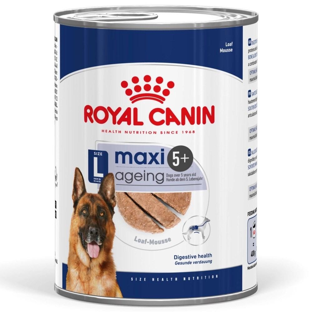 Royal Canin Maxi Ageing Loaf vådfoder til hund – 410 g billede