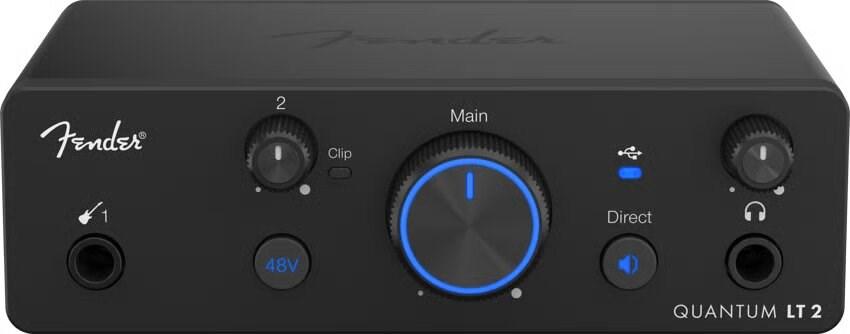 Fender Quantum LT 2 - USB‑C lydinterface til studie billede