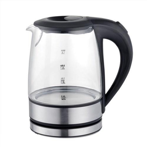 Maestro MR-062 - Glas elkedel 1,2 l, sort billede