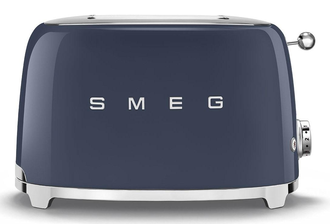 SMEG TSF01 brødrister 2 skiver - 950 W, blå/krom