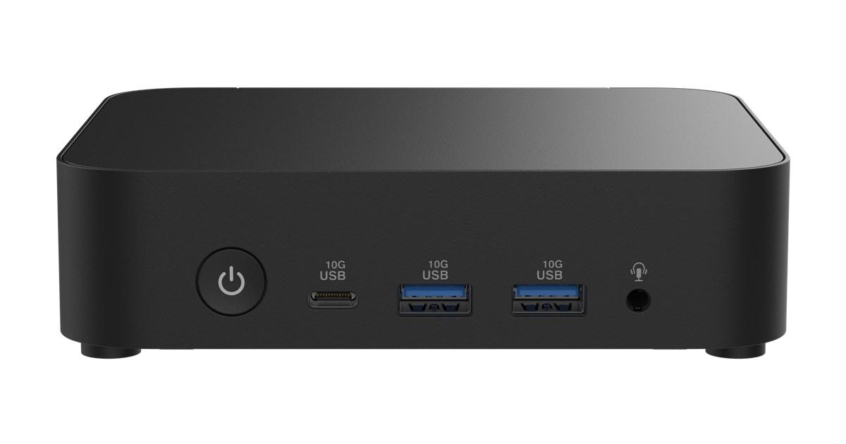 ASUS NUC 14 Essential mini PC barebone - sort, Intel N97