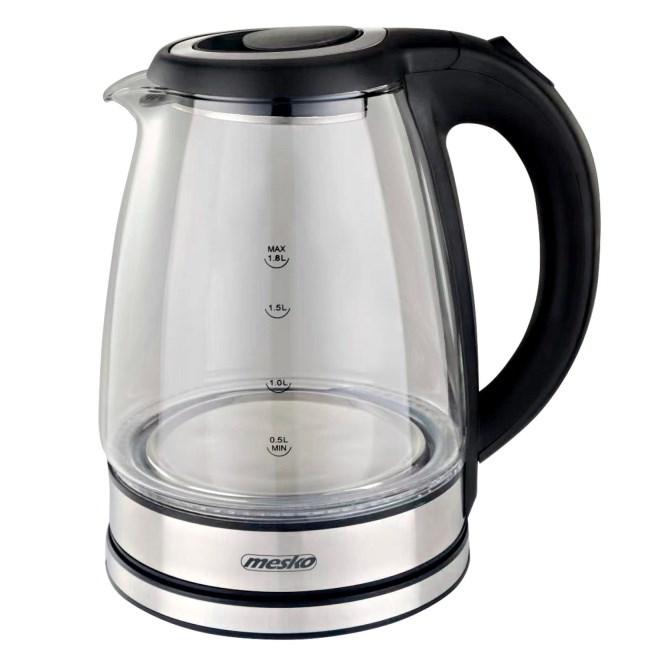 Mesko MS 1307 elkedel i glas - 1,8 l, 1.500 W billede