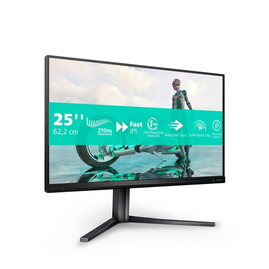 Philips Evnia 25M2N3200U 24,5" FHD gaming-skærm - Fast IPS, 240 Hz, 1 ms, grå