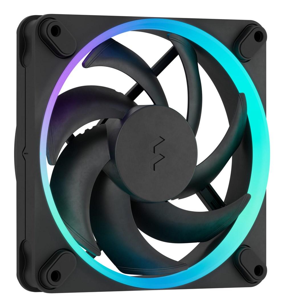 Fractal Design Momentum 12 RGB kabinetventilator 120 mm - sort (3-pak)