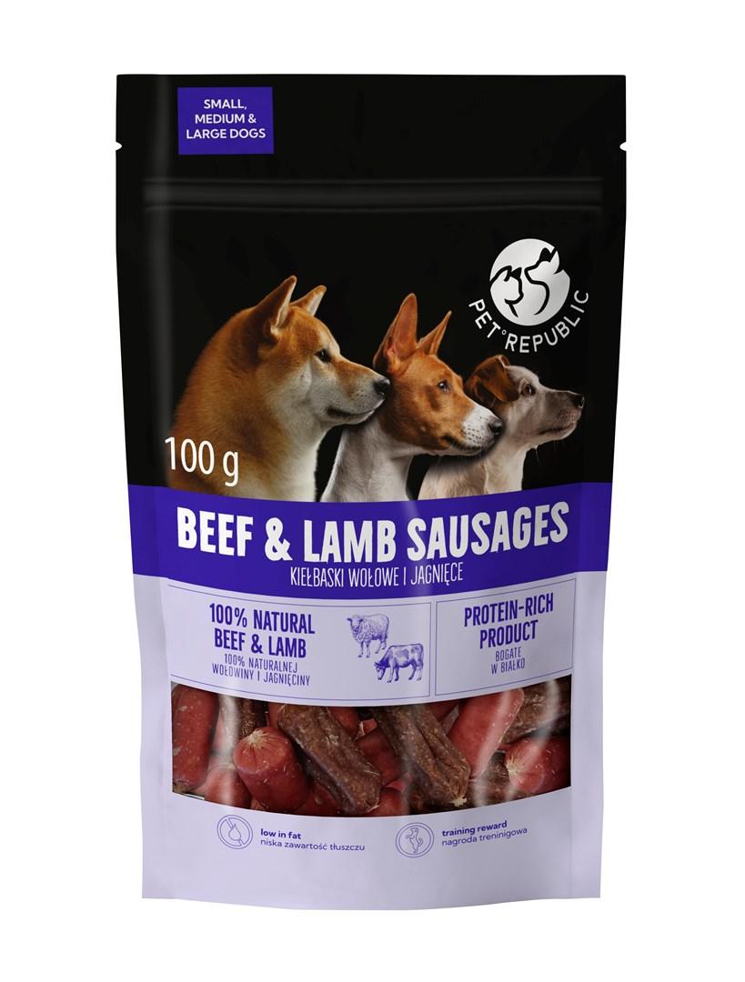 PetRepublic lammetern M – hundegodbid, 100 g billede