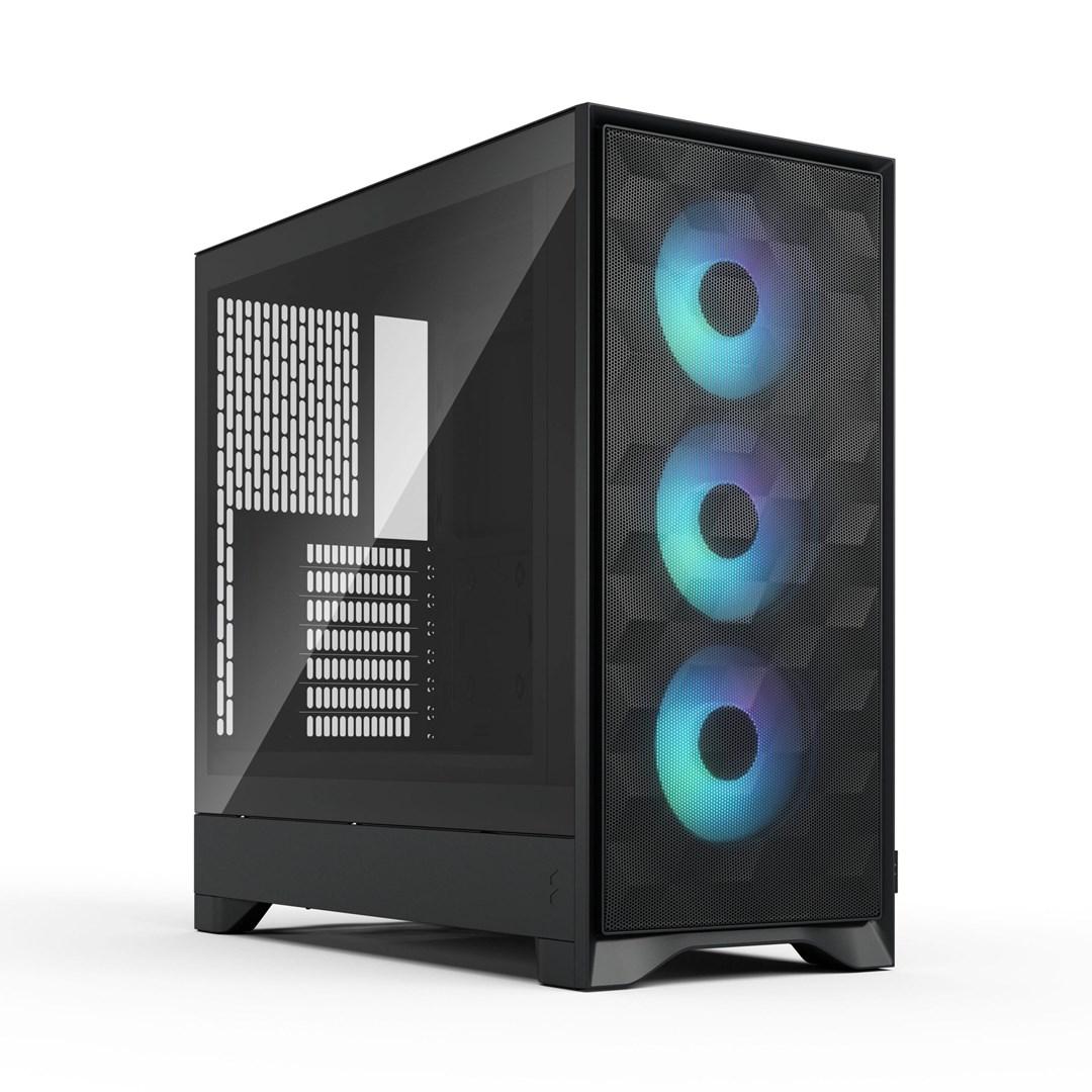 Fractal Design Pop 2 Air Black TG RGB - Midi Tower kabinet