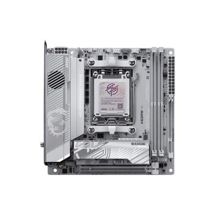 MSI MPG X870I EDGE Ti EVO WiFi bundkort - AMD AM5, DDR5, SATA & M.2