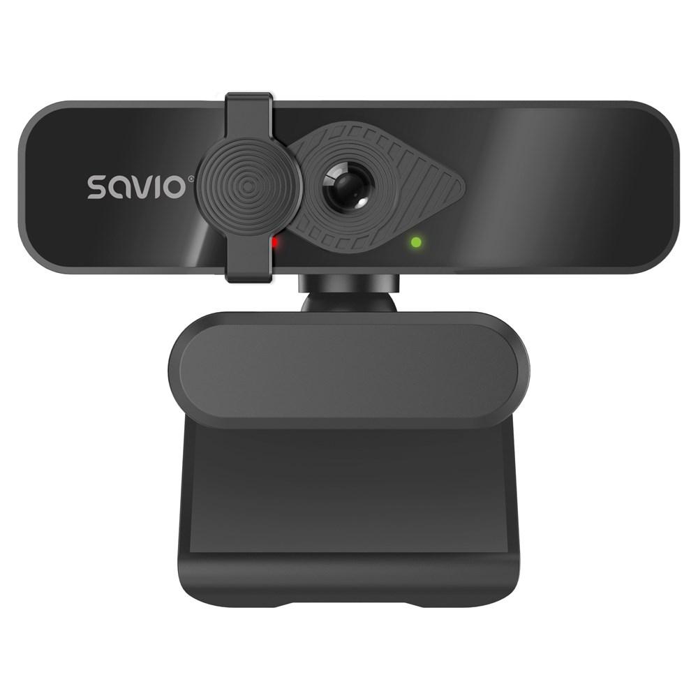 Savio CAK-06 4K Ultra HD webcam - USB, sort billede