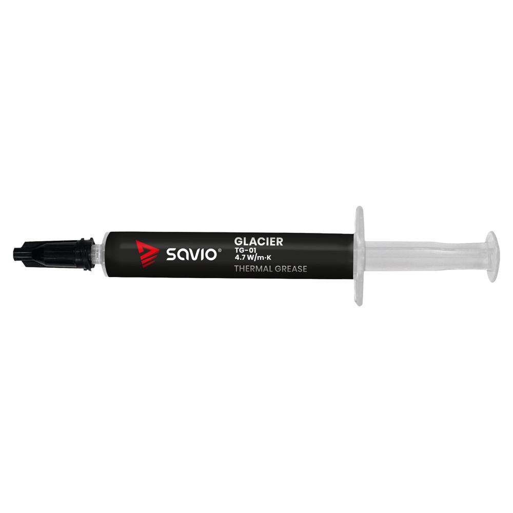 Savio TG-01 Glacier kølepasta – 2 ml, 4,7 W/m·K billede