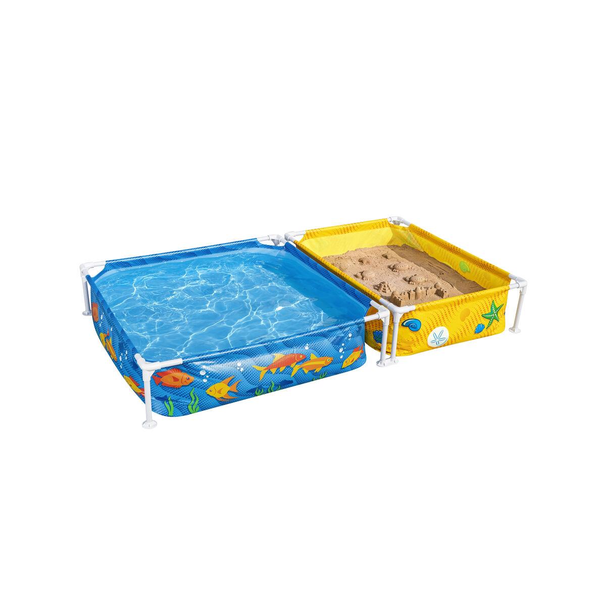 Bestway børnepool 210 × 112 × 30,5 cm - vand og sand billede