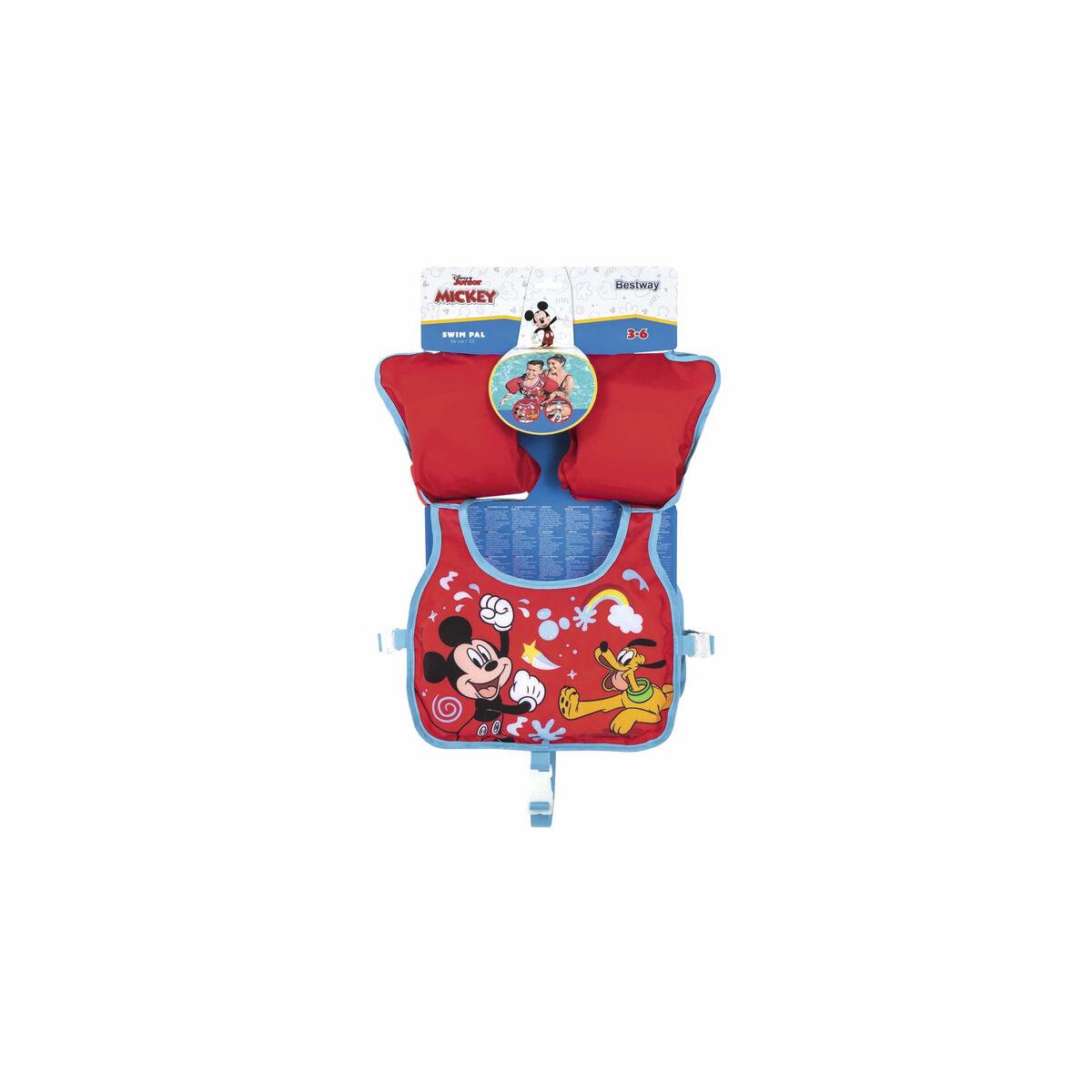 Bestway Mickey Mouse svømmehjælp - rød M/L 19-30 kg billede