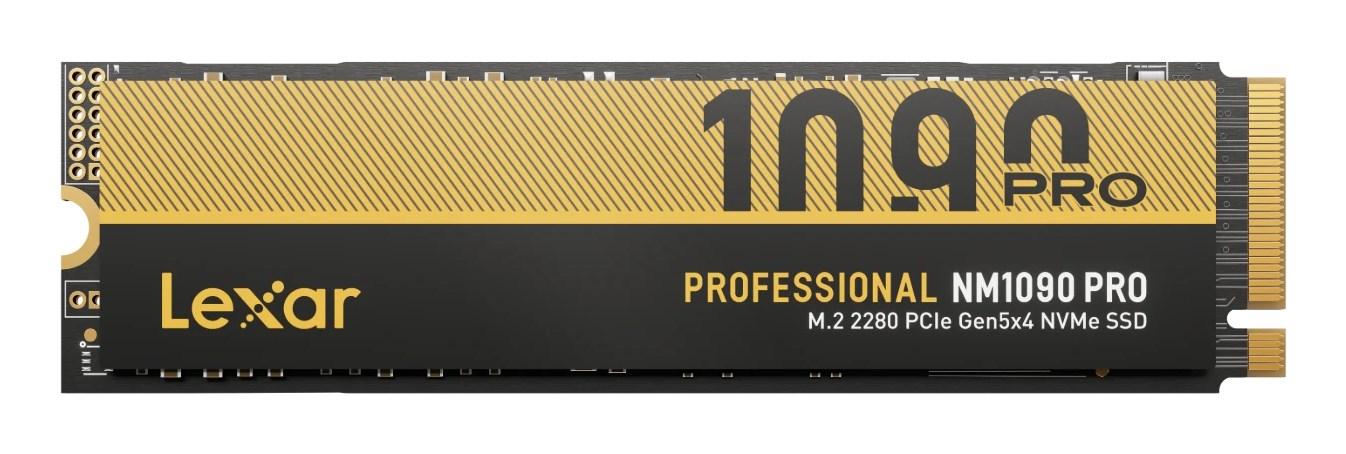 Lexar Professional NM1090 PRO 4 TB M.2 NVMe SSD - PCIe 5.0 (2280)