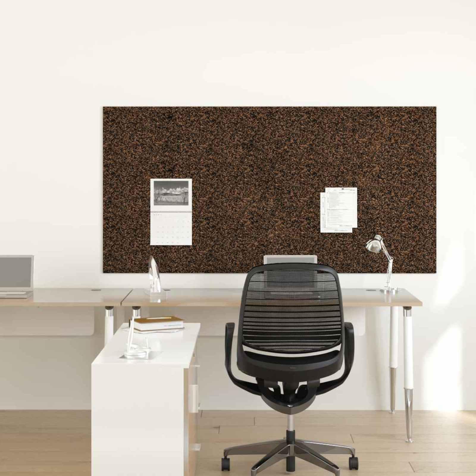 Korkrulle Brun 200 x 100 cm Kork og Gummi billede
