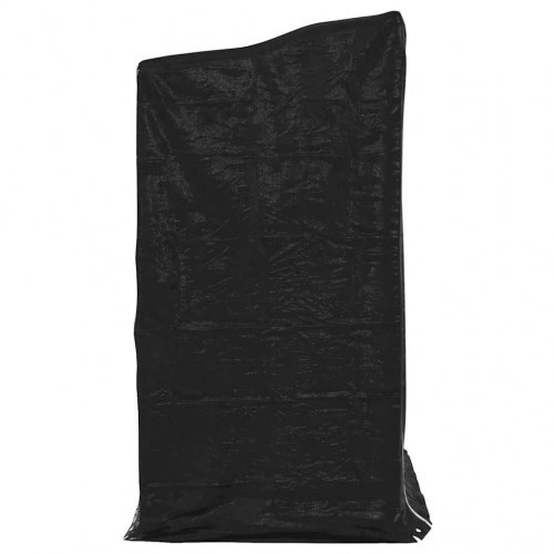Brændestativ med regnslag 150 × 100 × 200 cm - galvaniseret stål