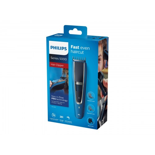 Philips Hairclipper Series 5000 HC5612 hårklipper – sort/blå